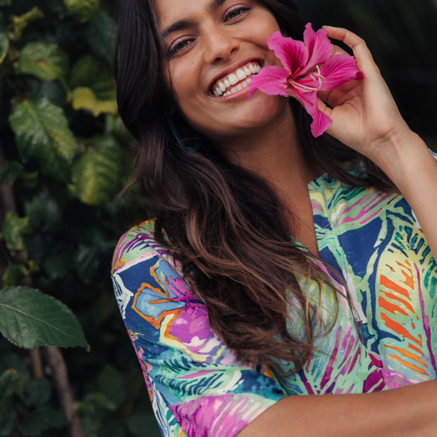 Short Casablanca Dress - Capri