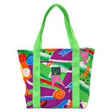 Jams World Lined Tote Bag - Hanger Swirl