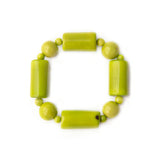 Tagua Nut Izzie Bracelet - Lime