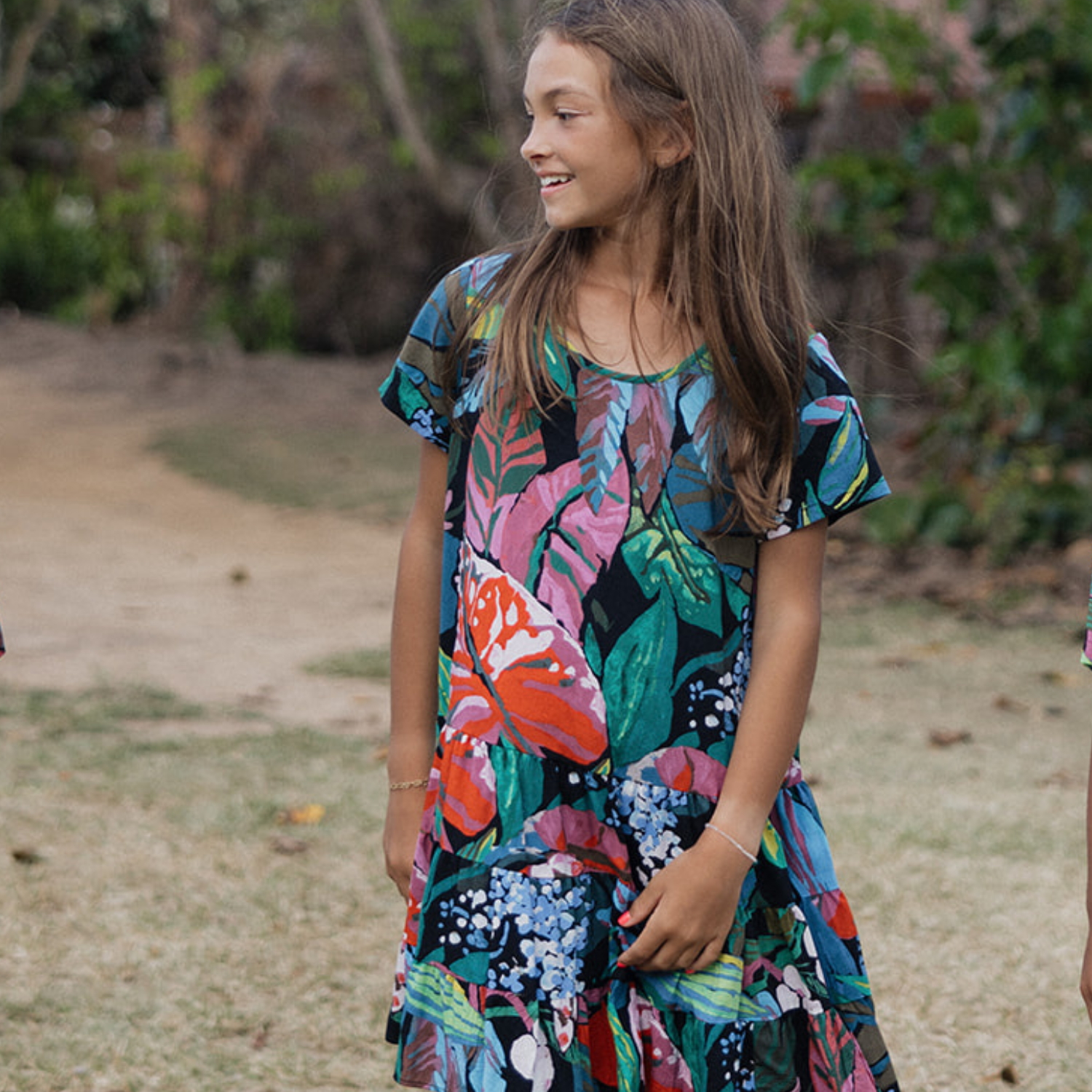 Girls' Hattie Dress: XS (4/5) - L (12/14) - Floraison