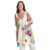 Patchwork Rayon Shawl