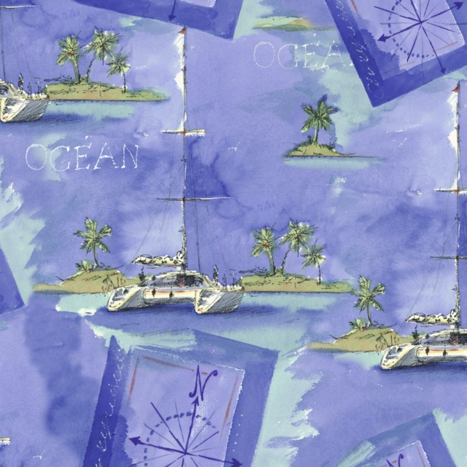 Print Top - Catamaran