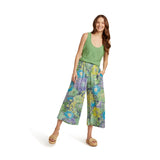 Wide Leg Cropped Pants - Wabi Sabi