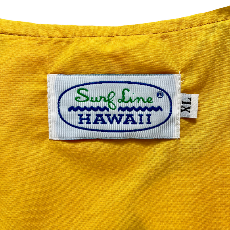 1990's Surf Line Hawaii Vest - Pacifica Brown
