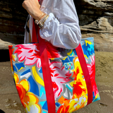 Jams World Lined Tote Bag - Hanger Swirl