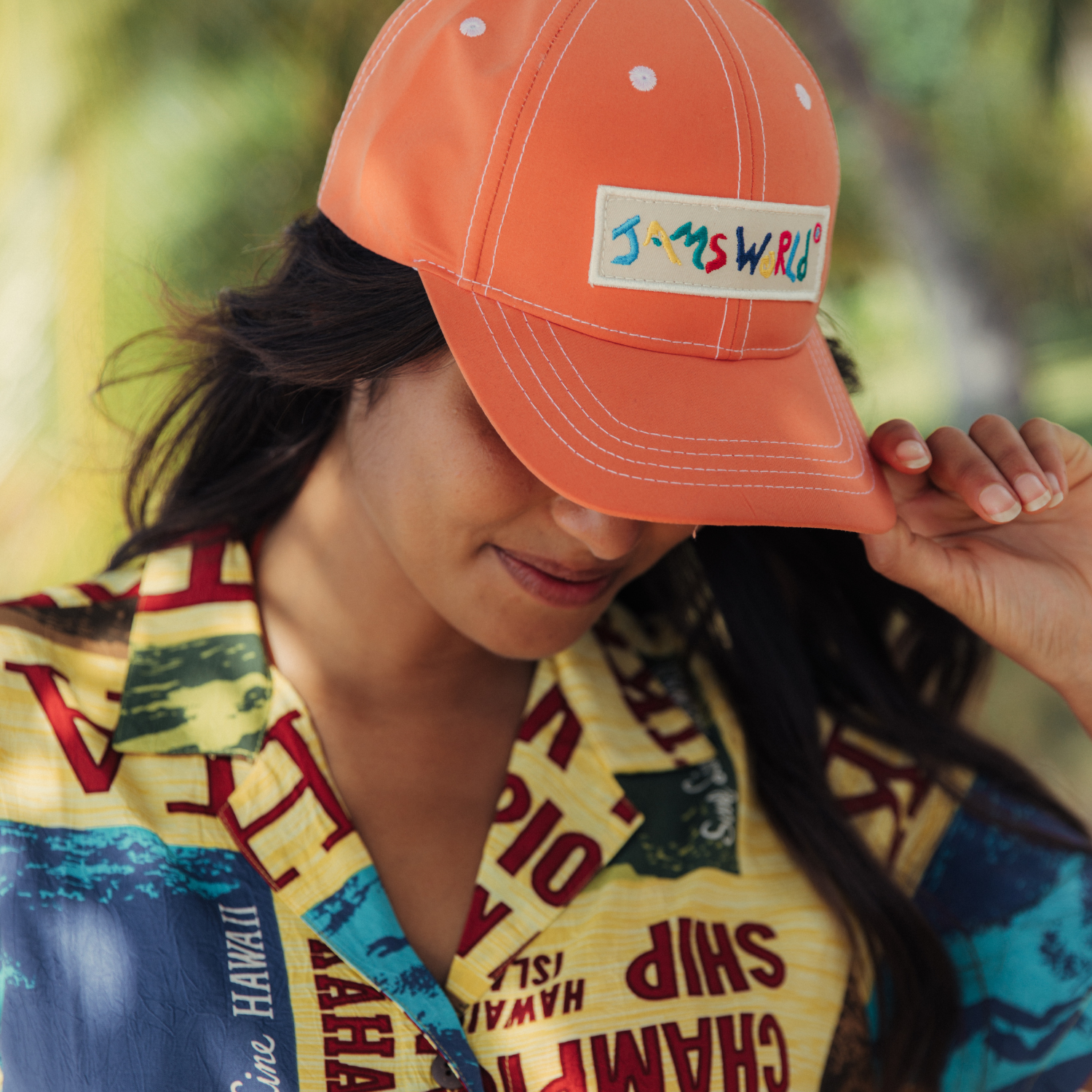 Jams World Solid Peach Faced Caps