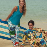 Surf Line Hawaii Vintage Mechanic Suit - Surf Contest Yellow