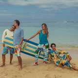 Surf Line Hawaii Vintage Mechanic Suit - Surf Contest Yellow