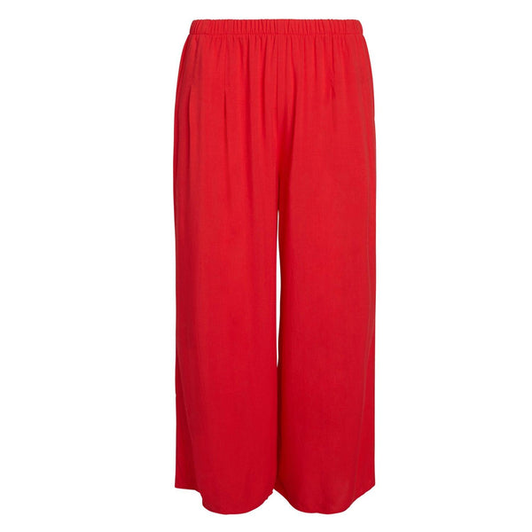 Jams World Solid Wide Leg Crop Lipstick