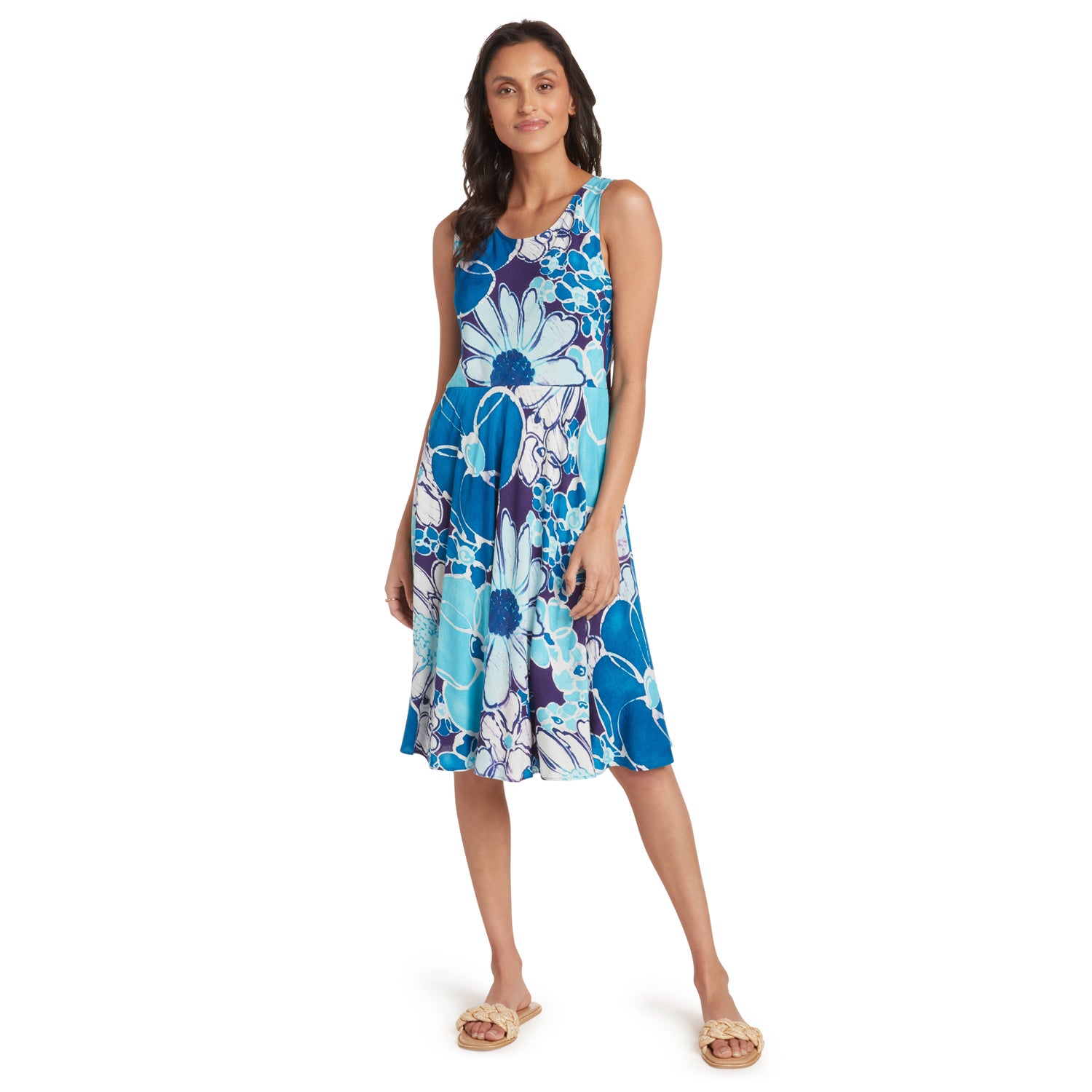 Natalie Dress - Cool Blue