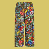 Wide Leg Cropped Pants - Montage