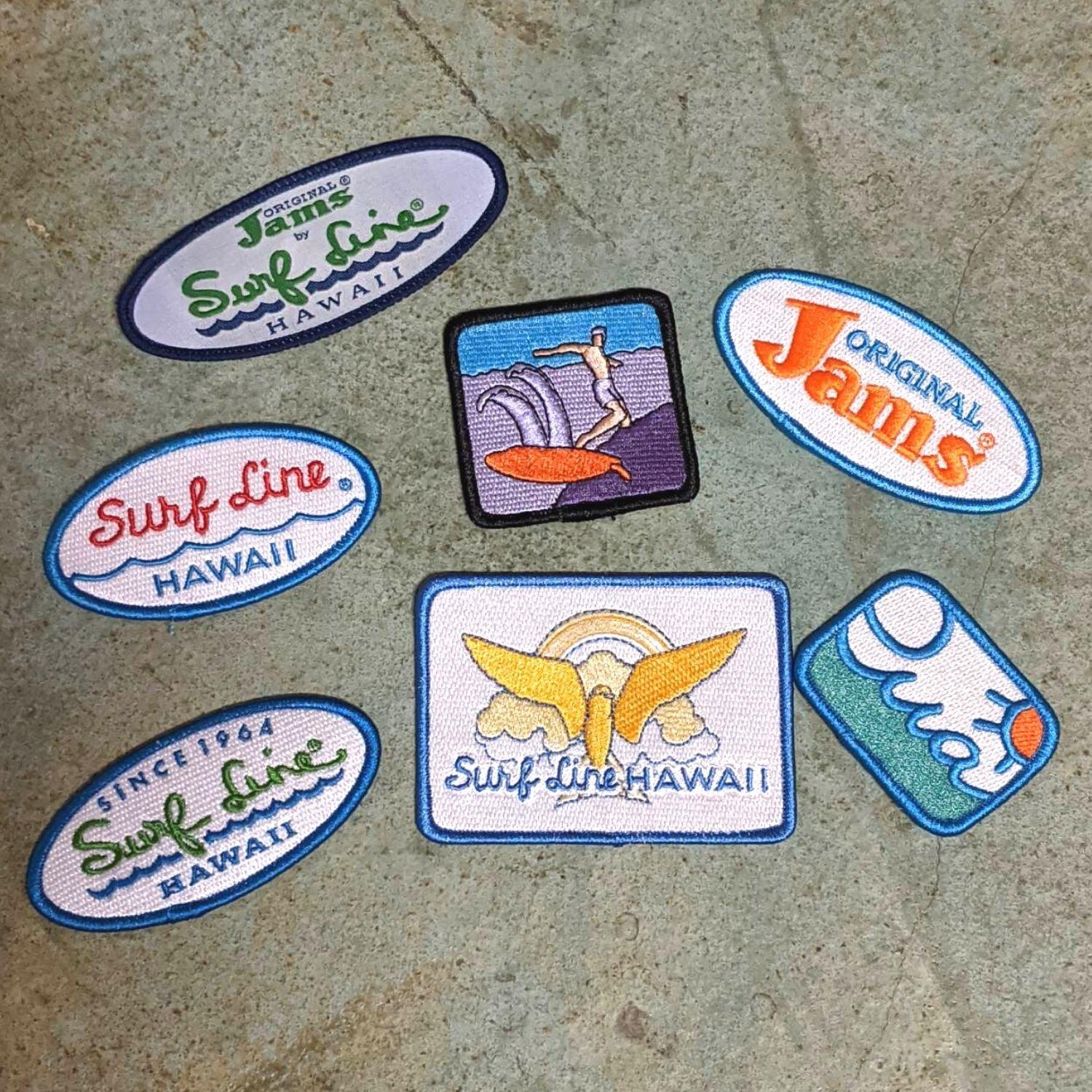 Original Jams and Surf Line Patches - jamsworld.com