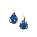 Tagua Nut Andrea Earrings - Yellow