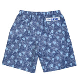 Men's Nylon Super Jams - Taro Leaves Navy - jamsworld.com