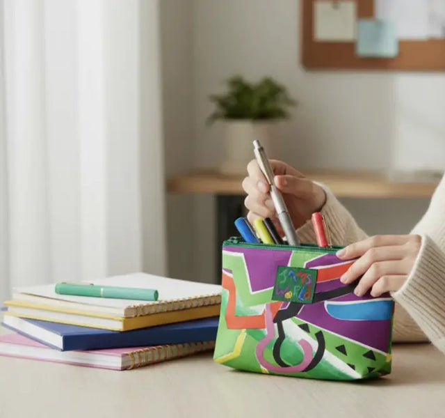 Empácalo: Bolsas de viaje esenciales con un toque artístico