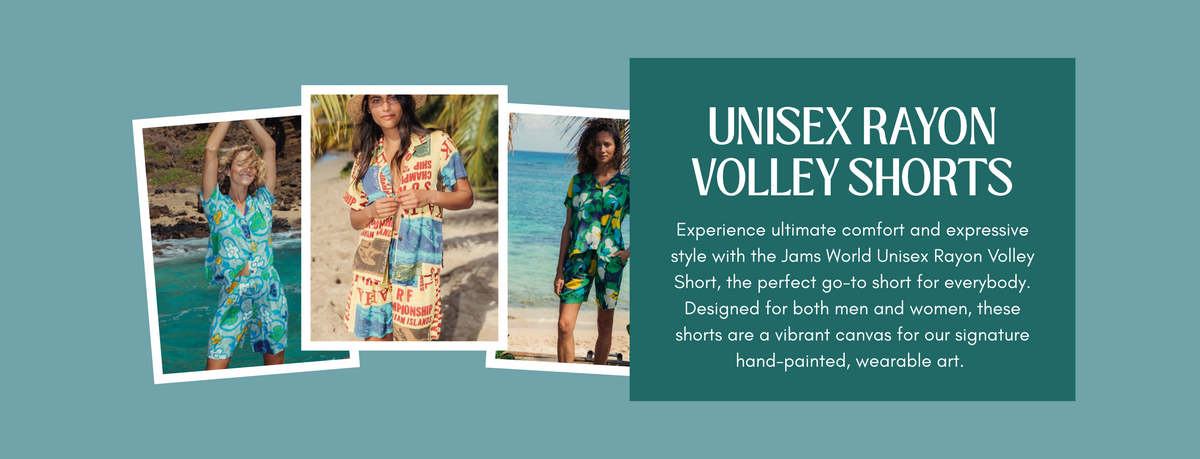 Unisex Rayon Volley Short