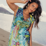 Sherry Dress - Rain Tropic