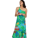 Anais Maxi Dress - Sea Flower