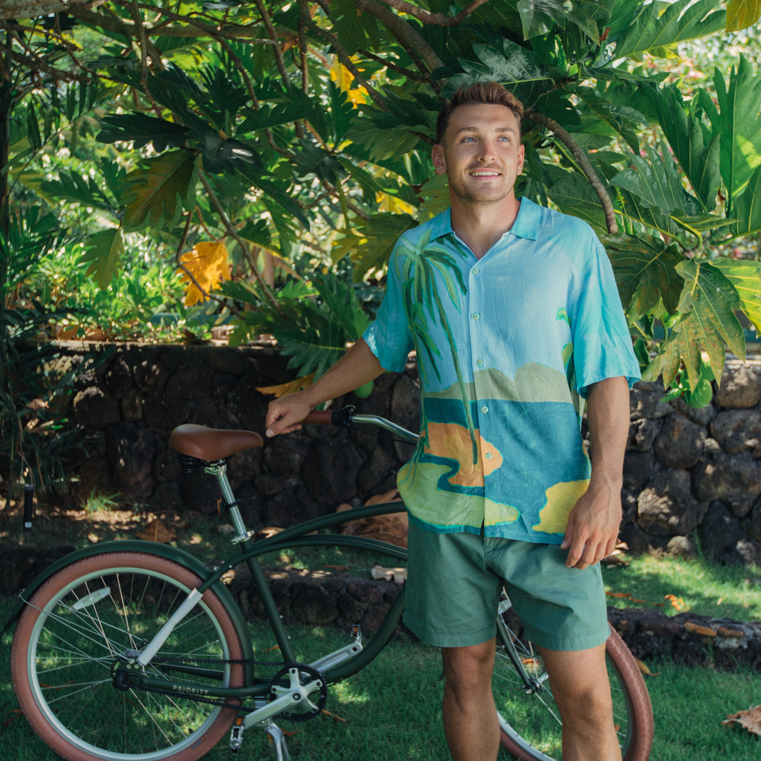 Chemise Rétro Homme - Costa Del Sol