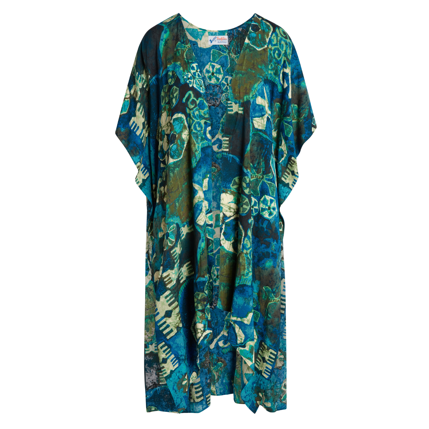 Chaqueta Kimono - Tiare Azul Brillante