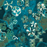 Camisa Retro Hombre - Tiare Azul Brillante