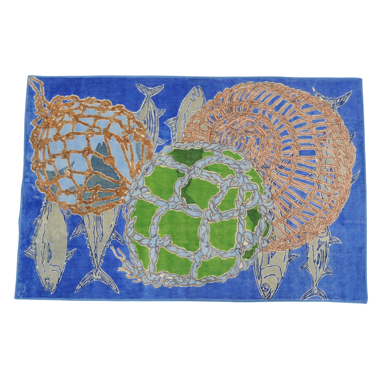 Alfombra 3'9" x 2'6" - Flotadores de pesca