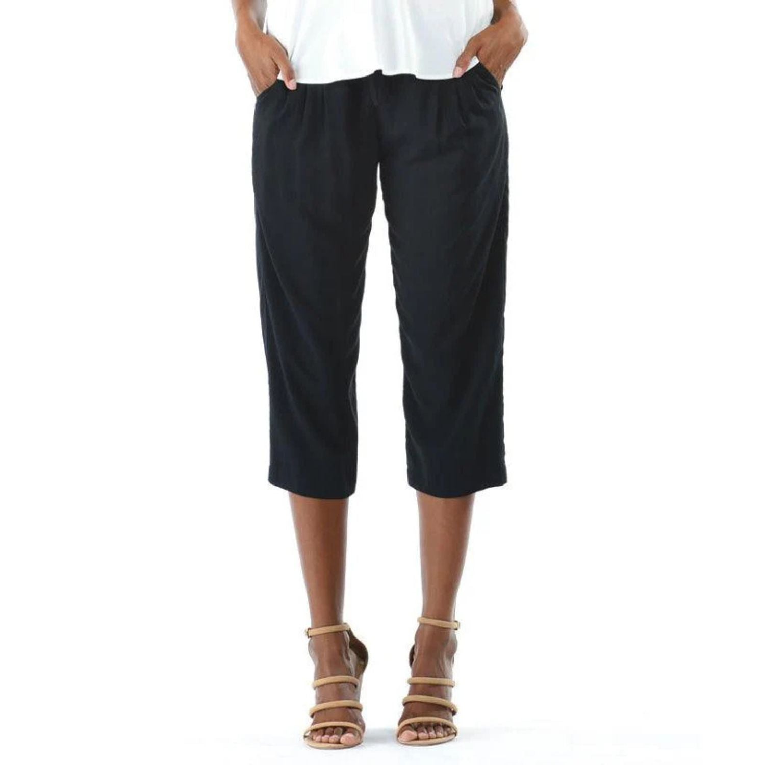 Solid Beach Pants - Black