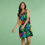 Jackie Dress - Garden Black
