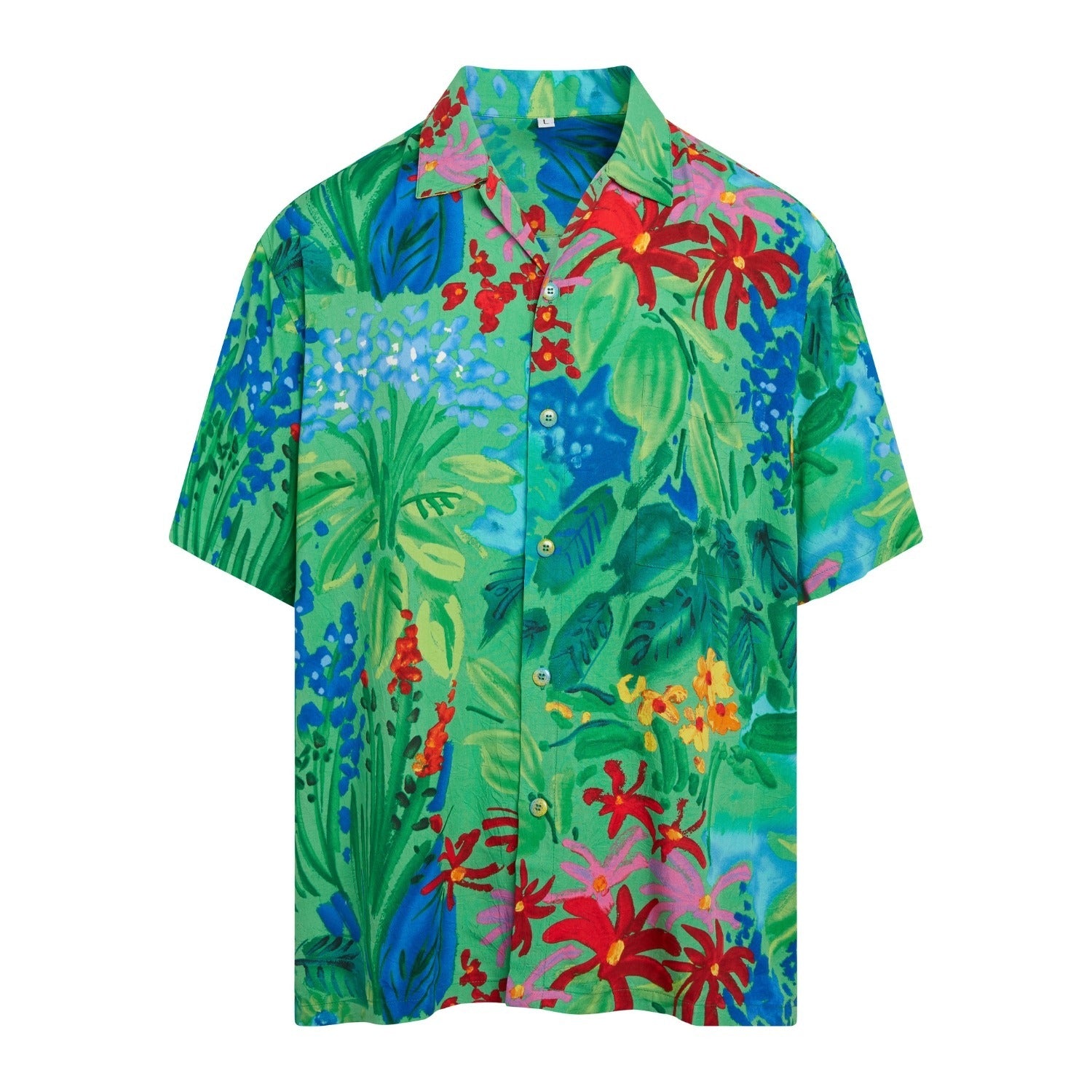 Men's Retro Shirt - Sea Flower