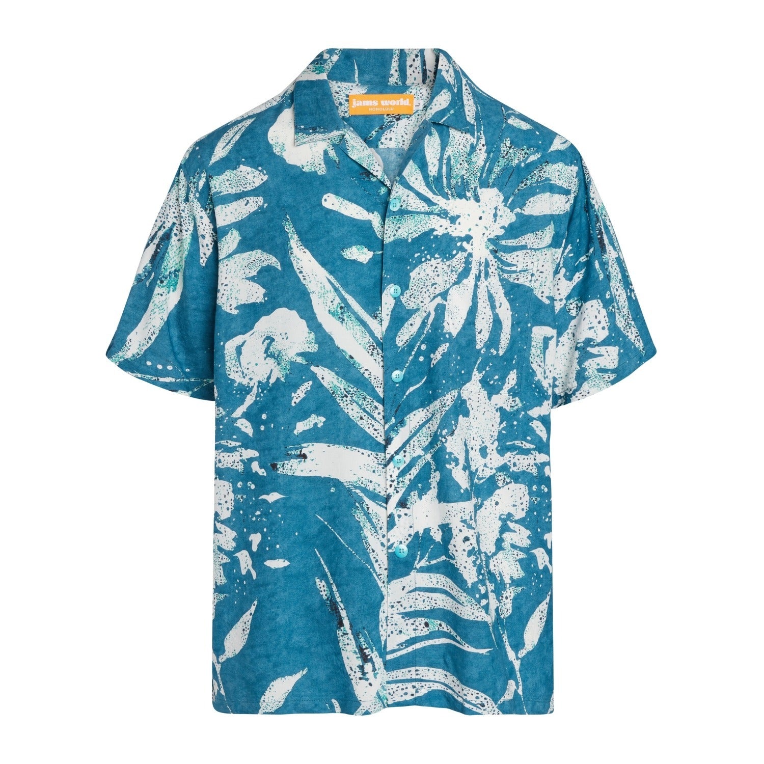 Men's Retro Shirt - Lau Kala Teal