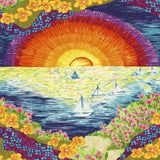 Men's Retro Shirt - Sunset Sail