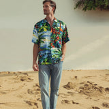 Men's Retro Shirt - Palm Villa