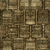 Chemise rétro Aloha pour hommes - Kahili Brown