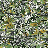 Camiseta retro hombre Honu Island Green