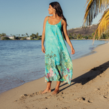 아리아나 드레스 - 에메랄드 포레스트