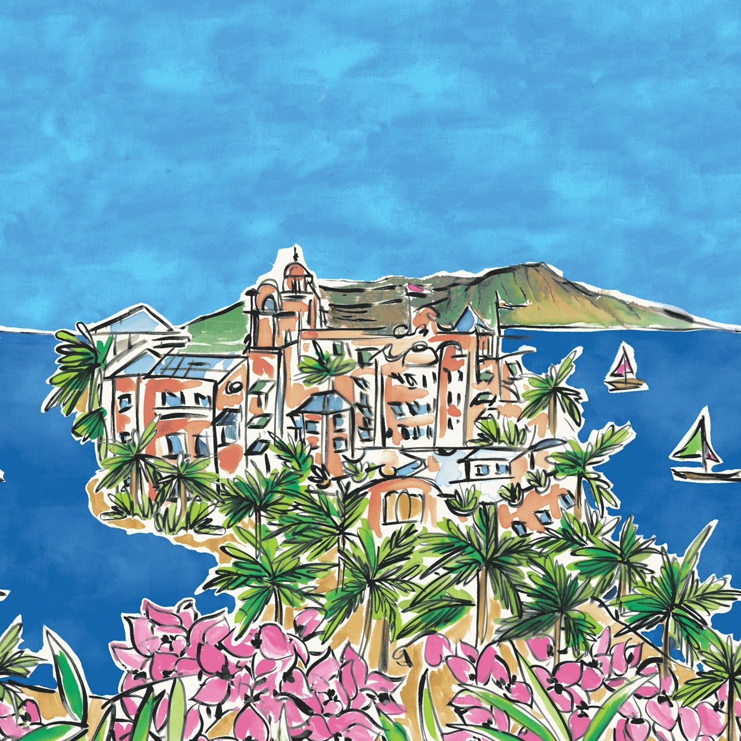 Ariana Dress - Royal Resort