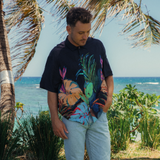 Men's Retro Shirt - Night Glow