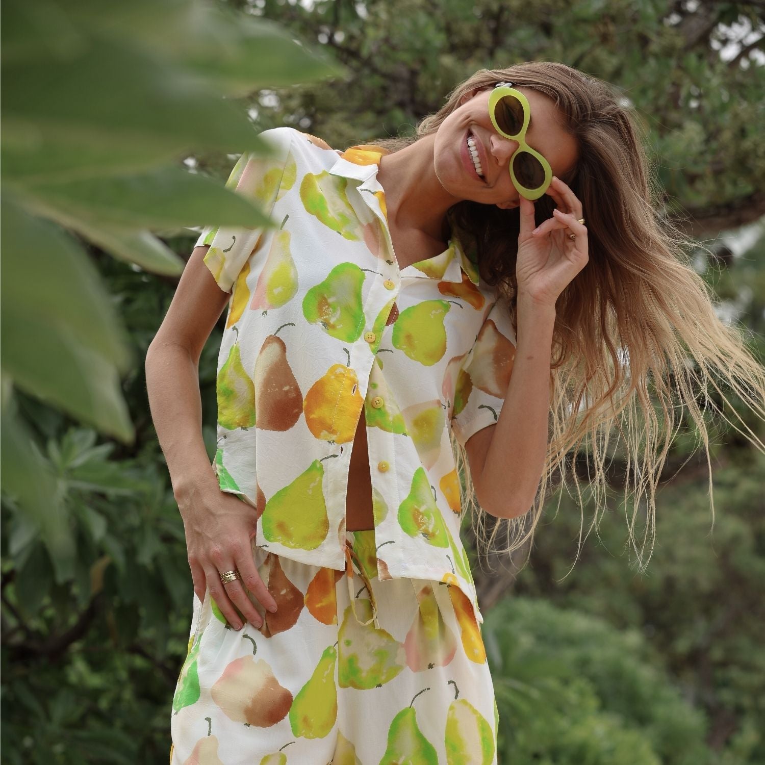 Haut imprimé - D'anjou