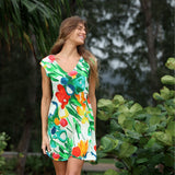 Vestido Sherry - Blanco Jardín