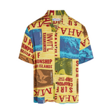 Men's Retro Shirt - Surf Contest Yellow