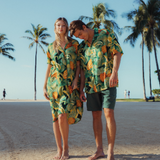 Men's Retro Aloha Shirt - Pina Pa'ina