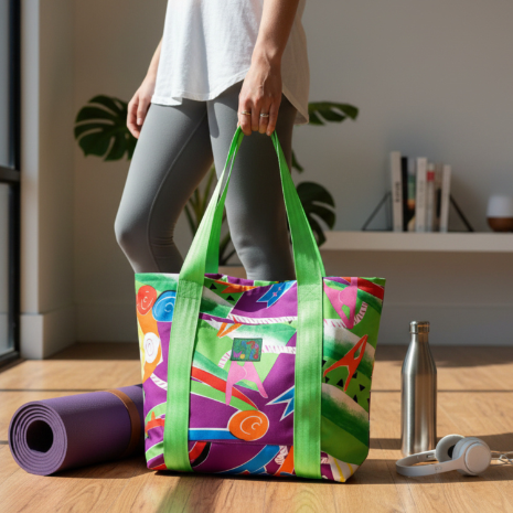 Sac fourre-tout doublé Jams World - Hanger Swirl