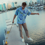 Men's Retro Aloha Shirt - Catamaran