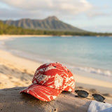 Jams World Rayon Cap With Back Embro Patch - Koa Red