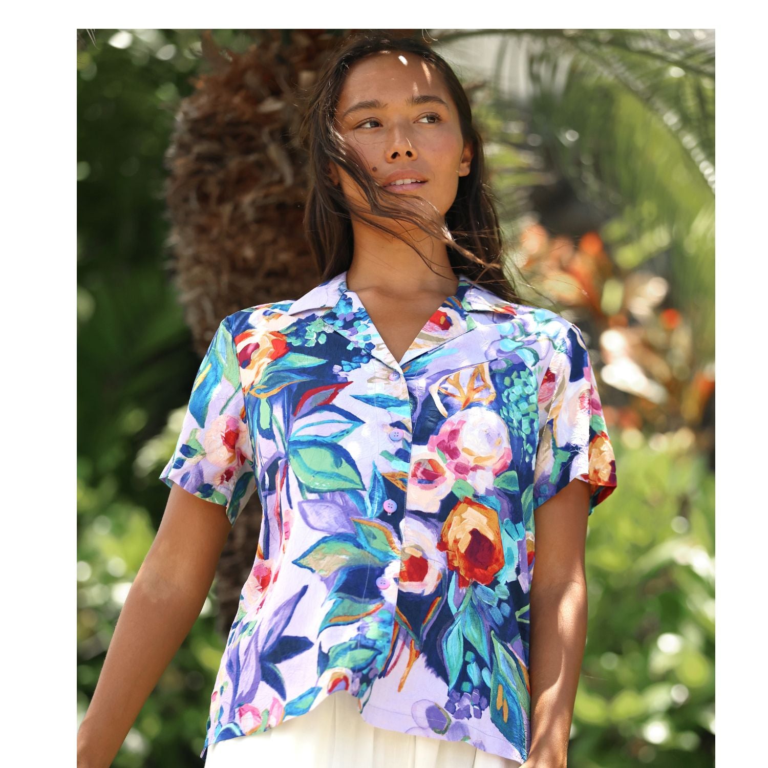 Print Top - Dewberry