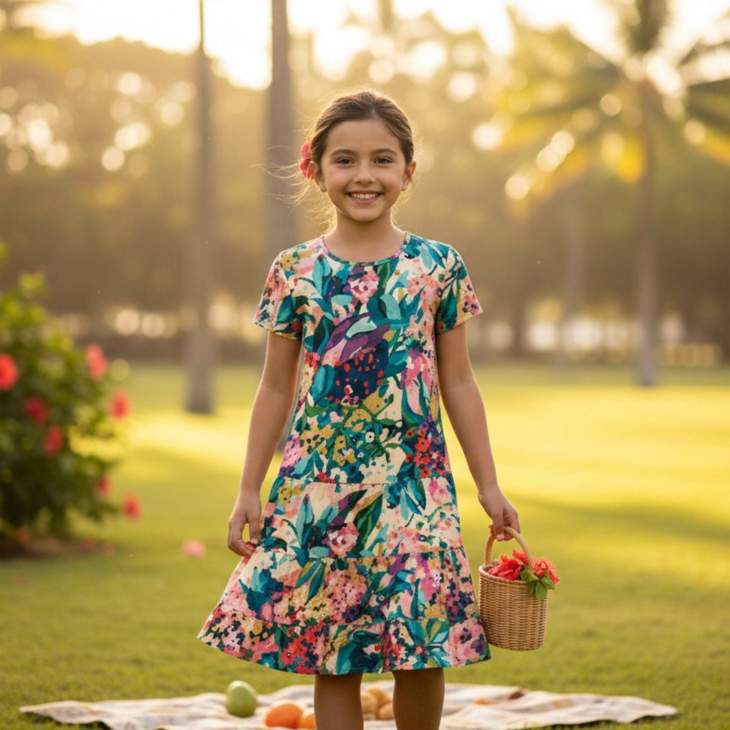 Girls' Hattie Dress: XS(4/5) - L(12/14) - Montclair