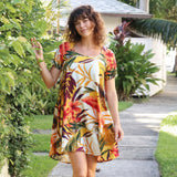 Doris Dress - Amber Oasis