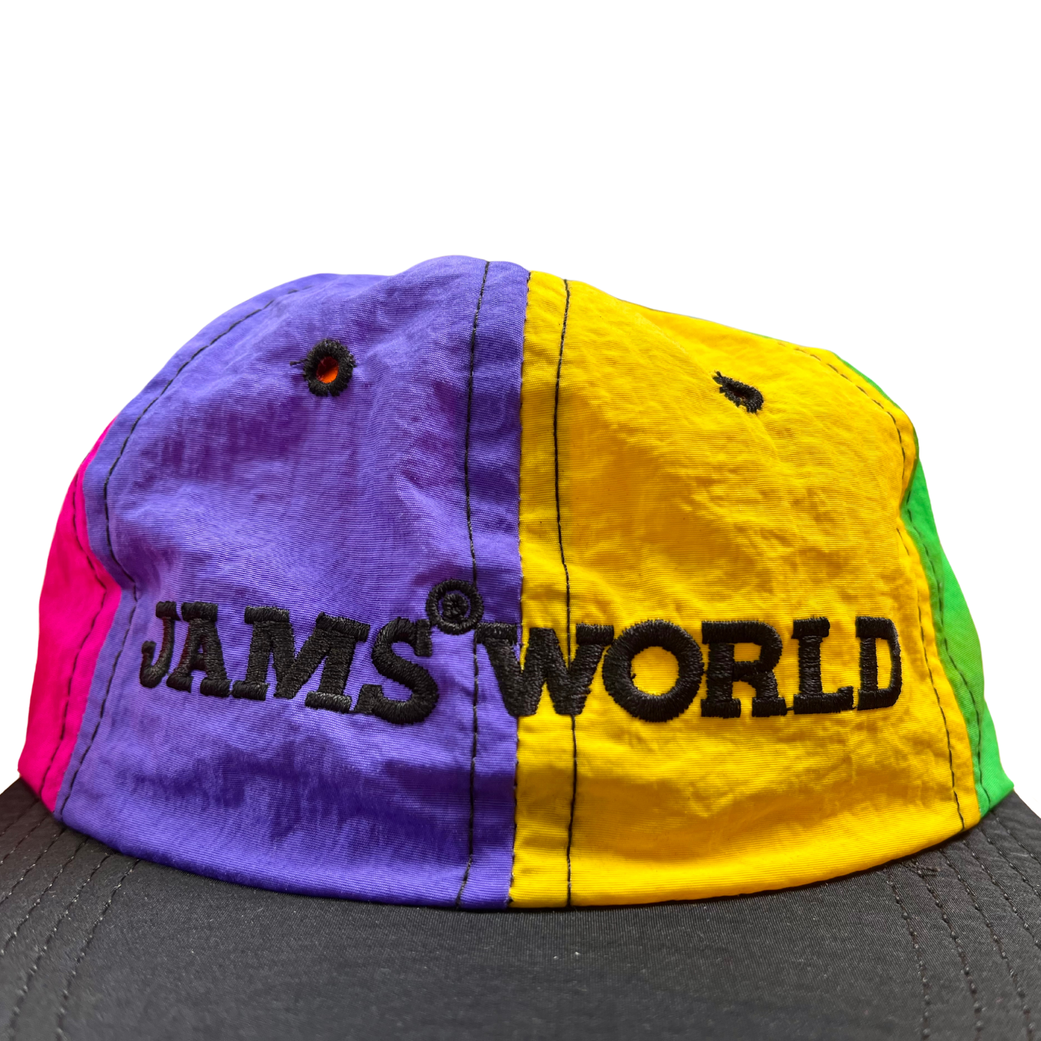 USA製 JAMS WORLD マルチカラー nylon cap キャップ 帽子 1989 Color Block Nylon Cap for Women | Jams World® – jamsworld.com