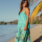 Ariana Dress - Emerald Forest