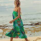 Anais Maxi Dress - Sea Flower